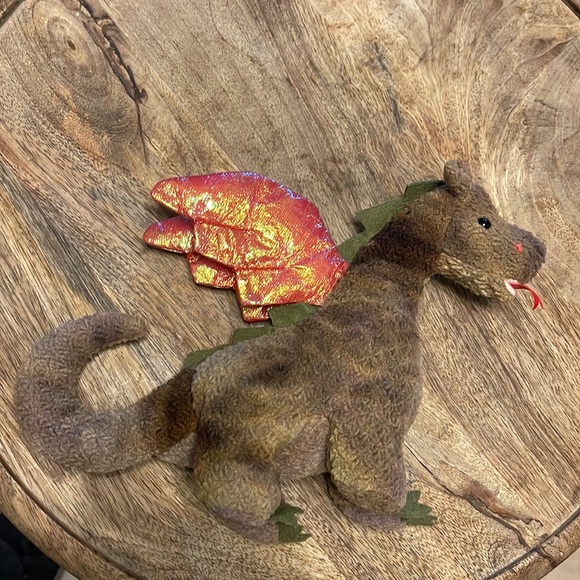 Ty Beanie Baby -1998 “Scorch” the Dragon Vintage NWT!! - Picture 9 of 14